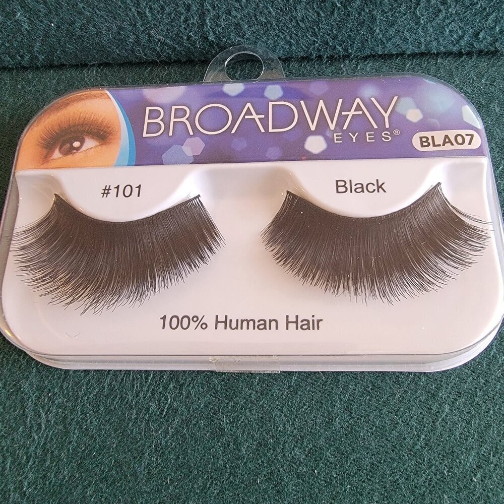 3 Packages Assorted Broadway Lashes Human Hair #79, #WSP, #101 Create - Picture 3 of 8